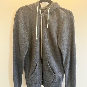 Grey Zip Up Sweatshirt